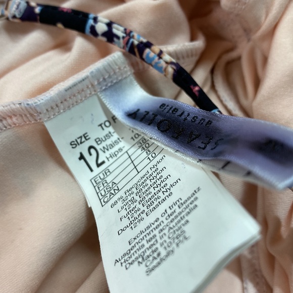 NWOT Anthropologie Seafolly Garden one piece swimsuit - Picture 15 of 15